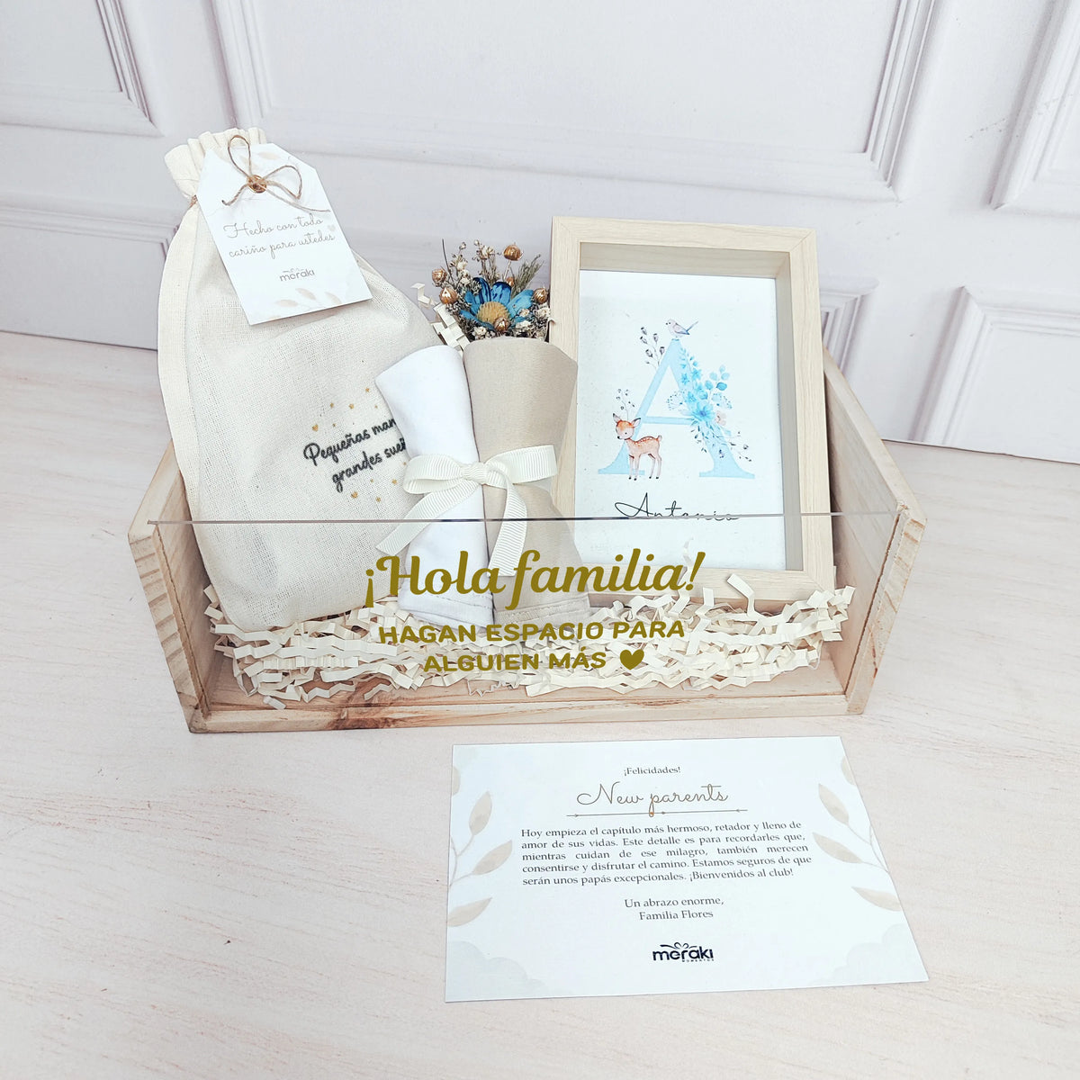 Pack Bienvenida "Hola Familia"