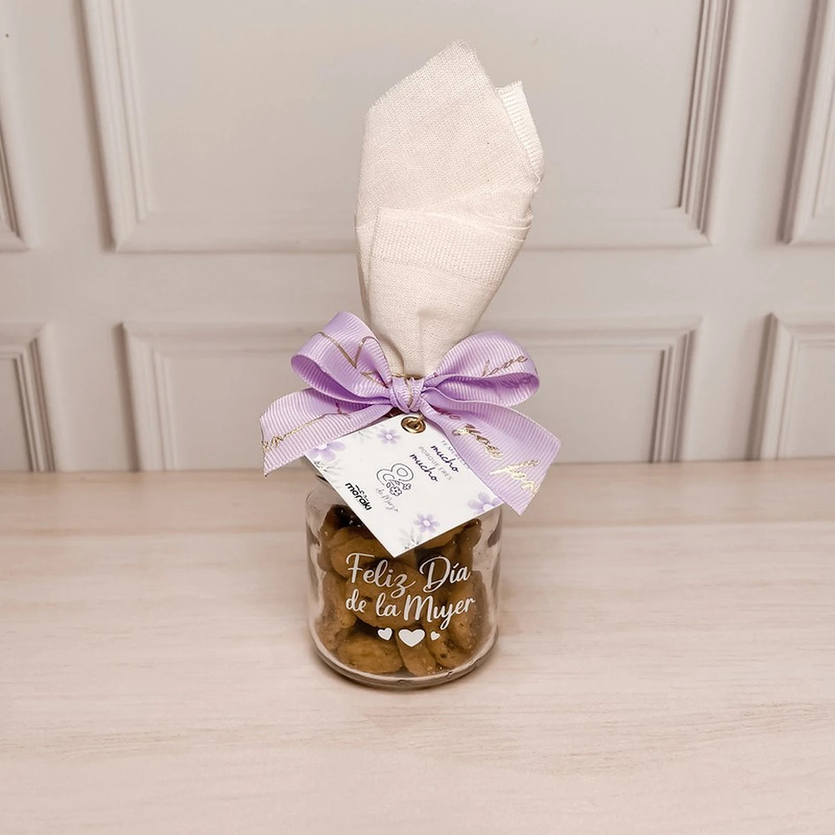 Jar Dulce Gratitud con Galletitas