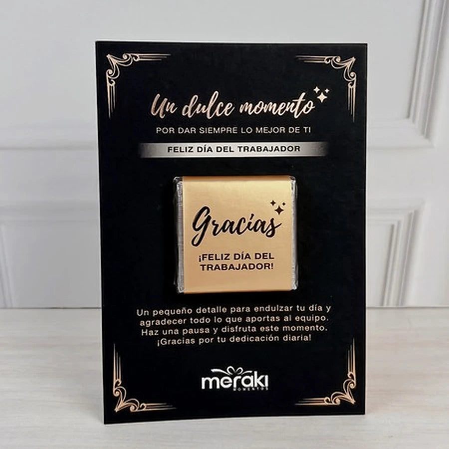 Tarjeta Con Chocolate La Iberica