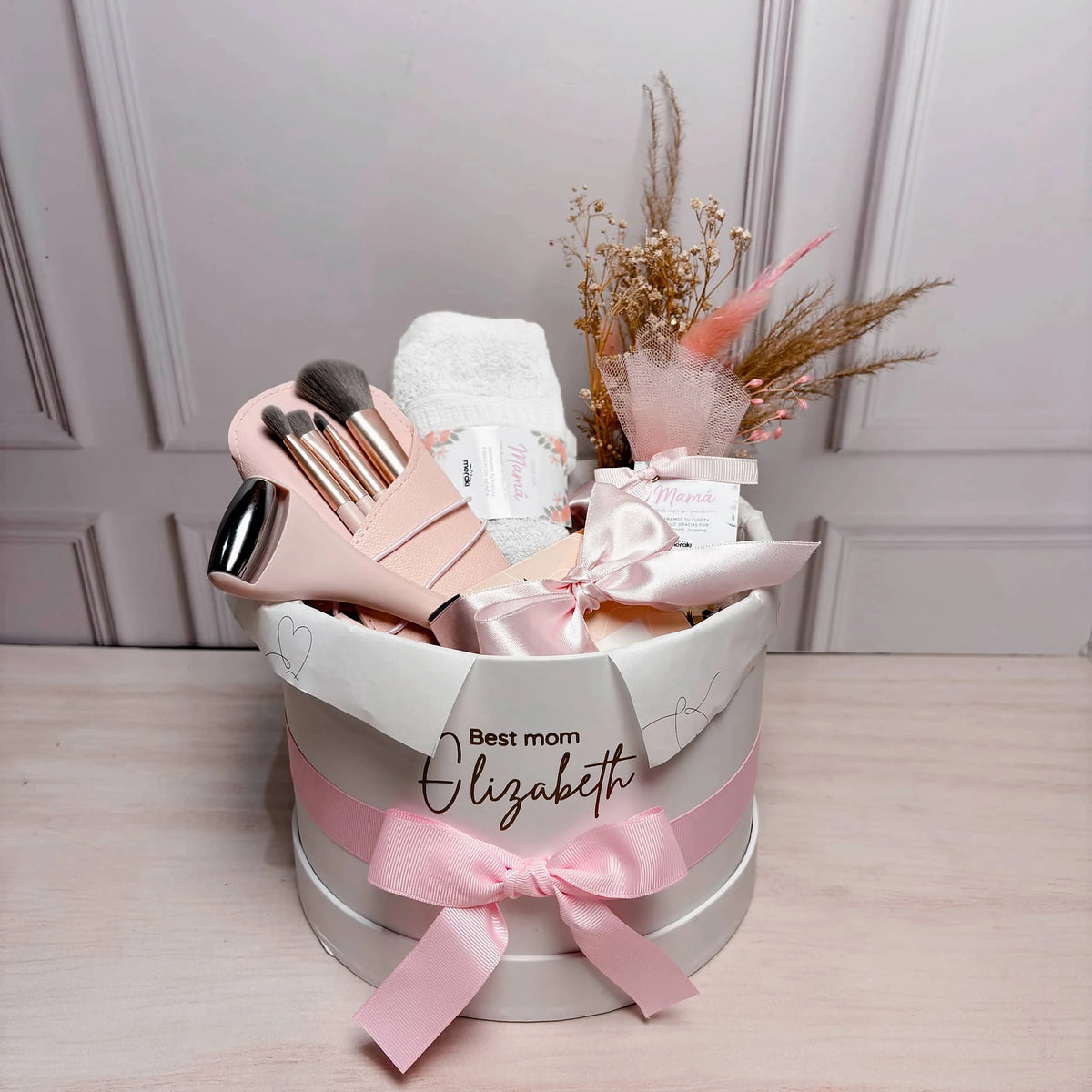 Box Circular Personalizado con Brochas y Roller