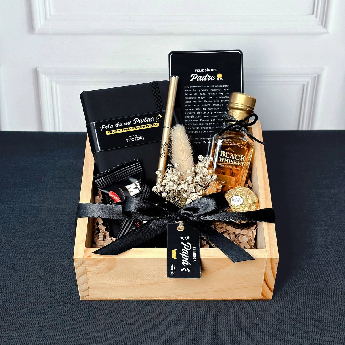 Box Madera Personalizado con Whiskey