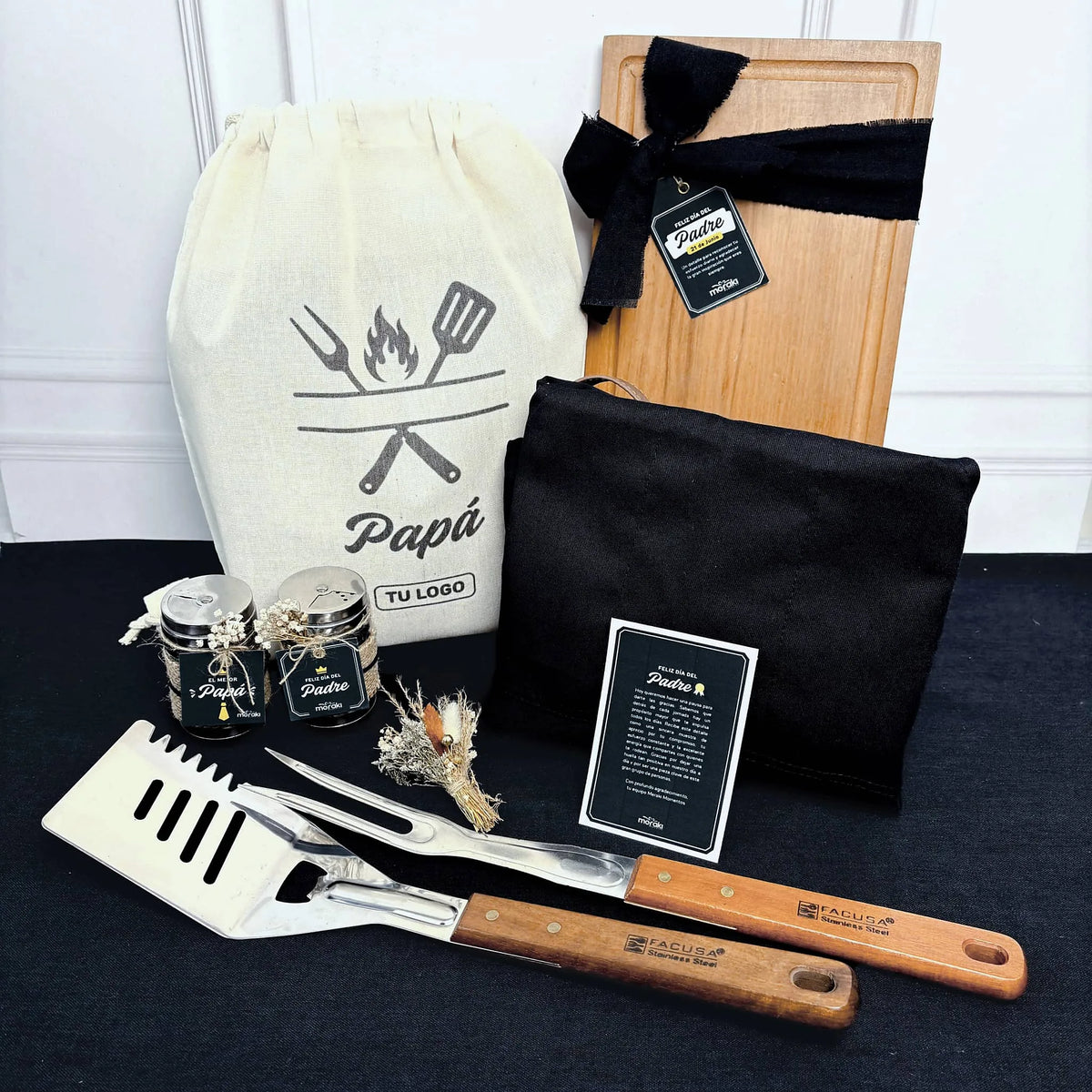 Bolso y Tabla Parrillera Personalizada