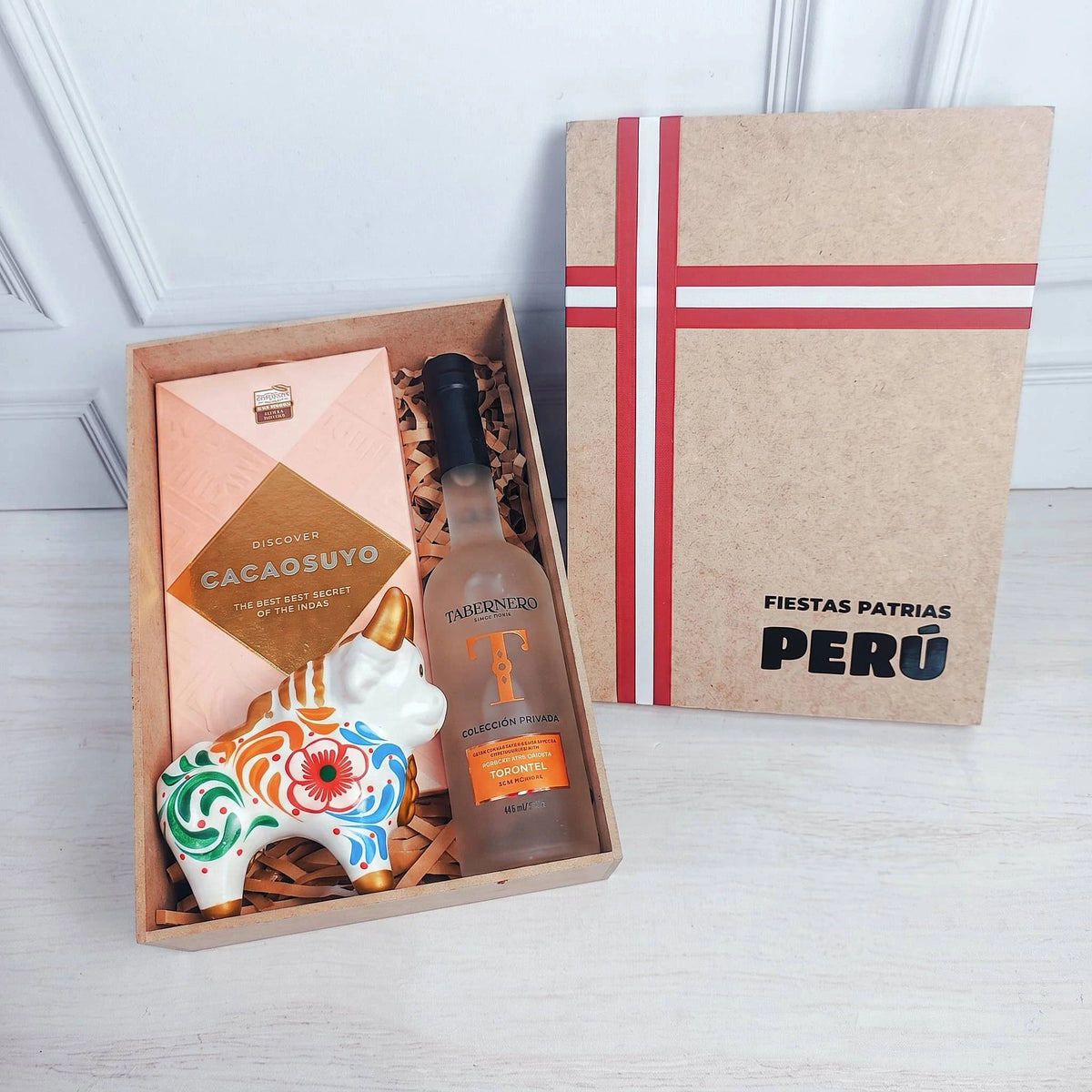 Box Pisco Chocolate y Torito Perú