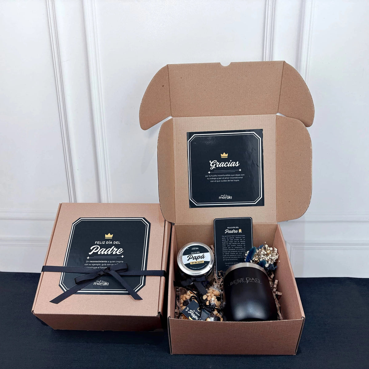 Box Regalo con Mug Térmico y Chocolates