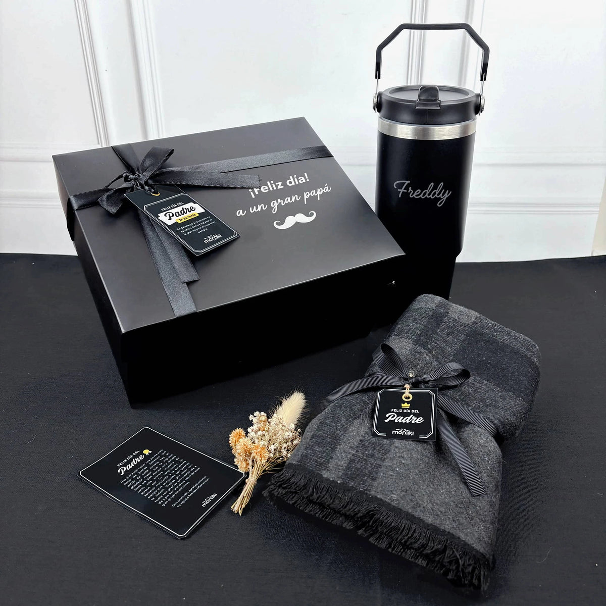 Box con Tomatodo Térmico y Bufanda Personalizada