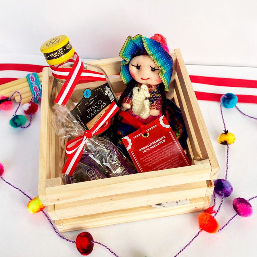 Box Fiestas Patrias Cholita