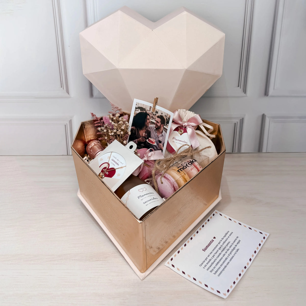 Box Rosé Romantic Gold