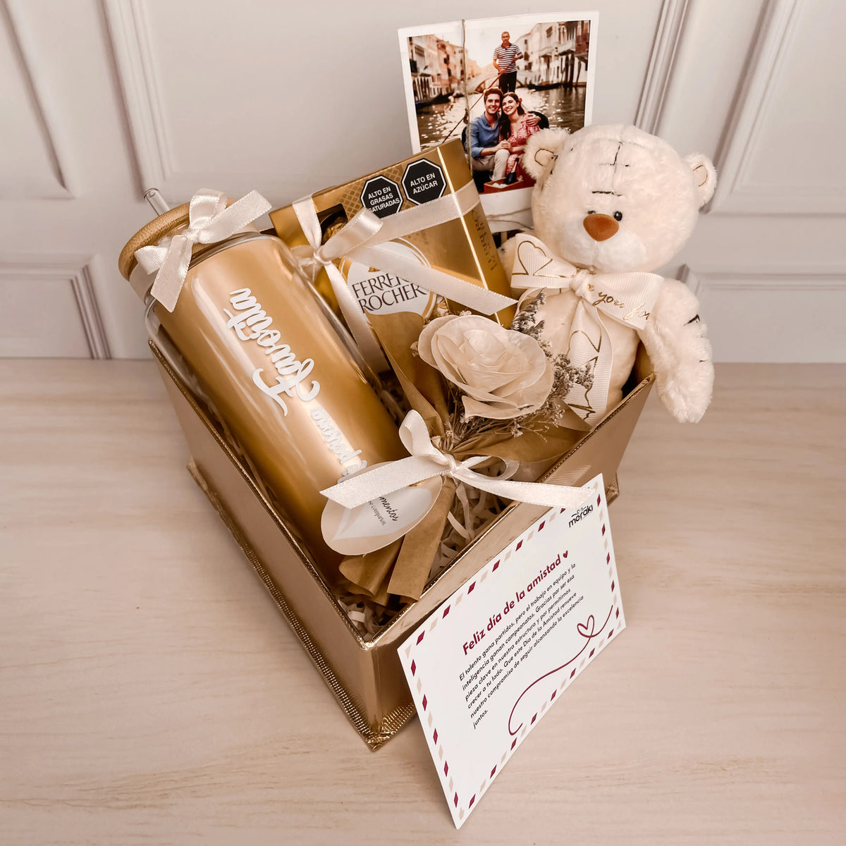 Box Golden Love & Teddy