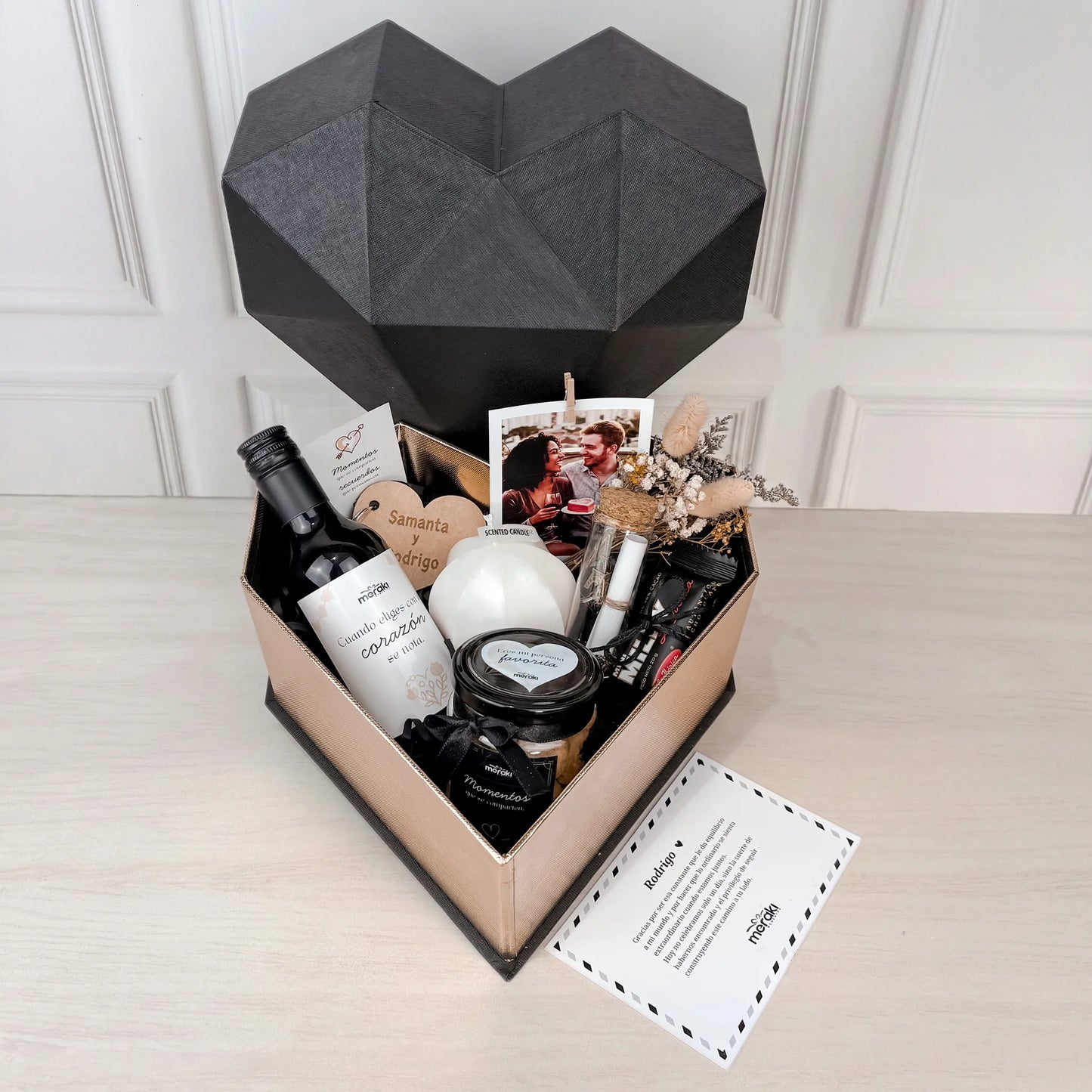 Box Corazón Black & Wine