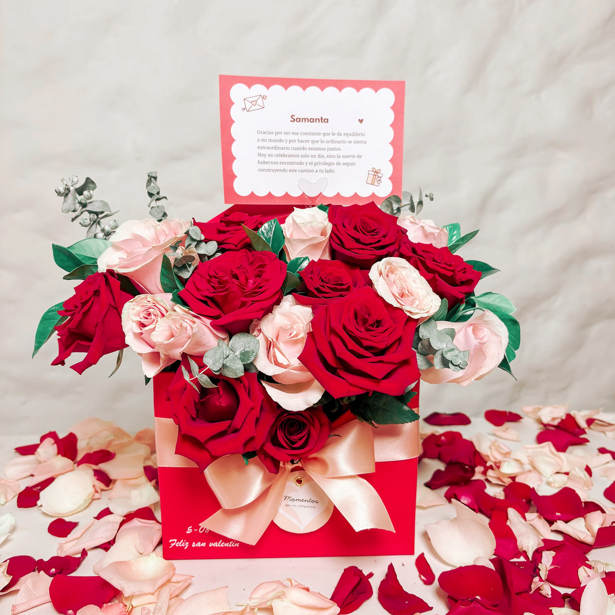 Box Carta de Rosas: Romance Impreso