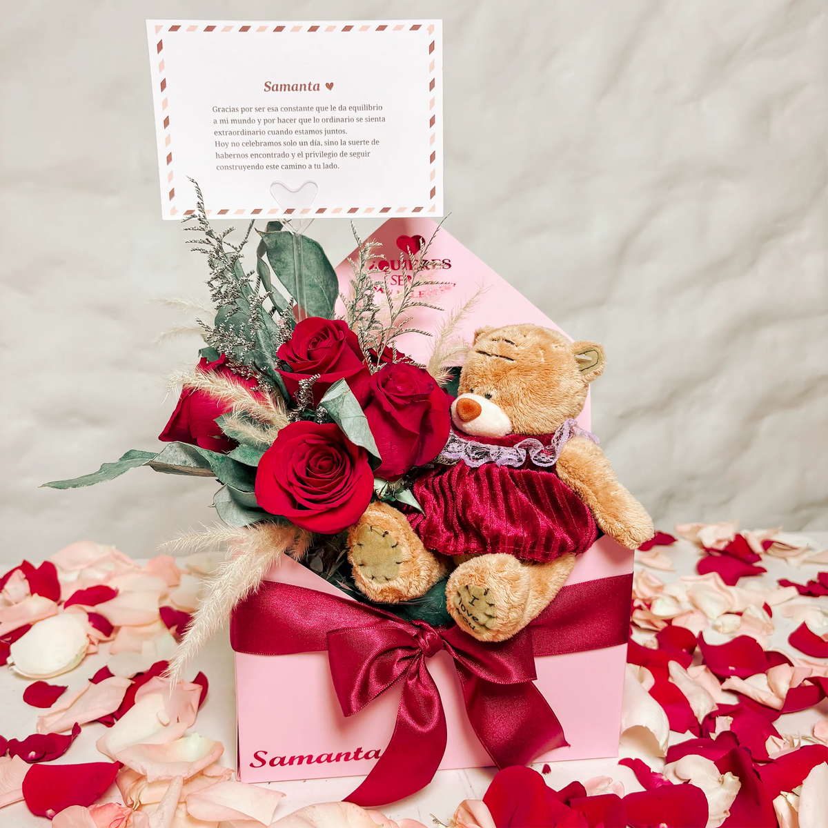 Box Sobre "Carta de Amor & Teddy"
