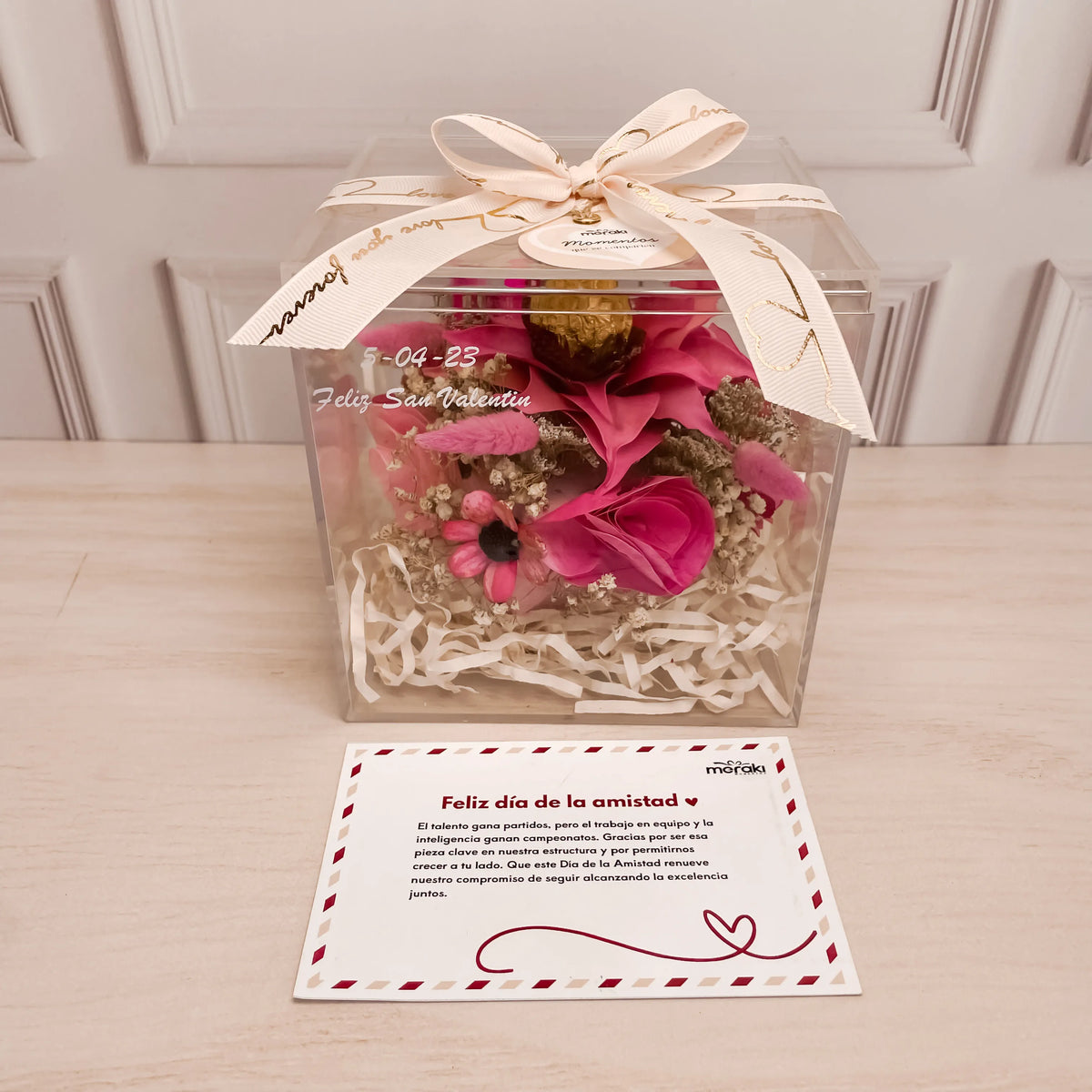 Cube Crystal: Flores Preservadas & Ferrero