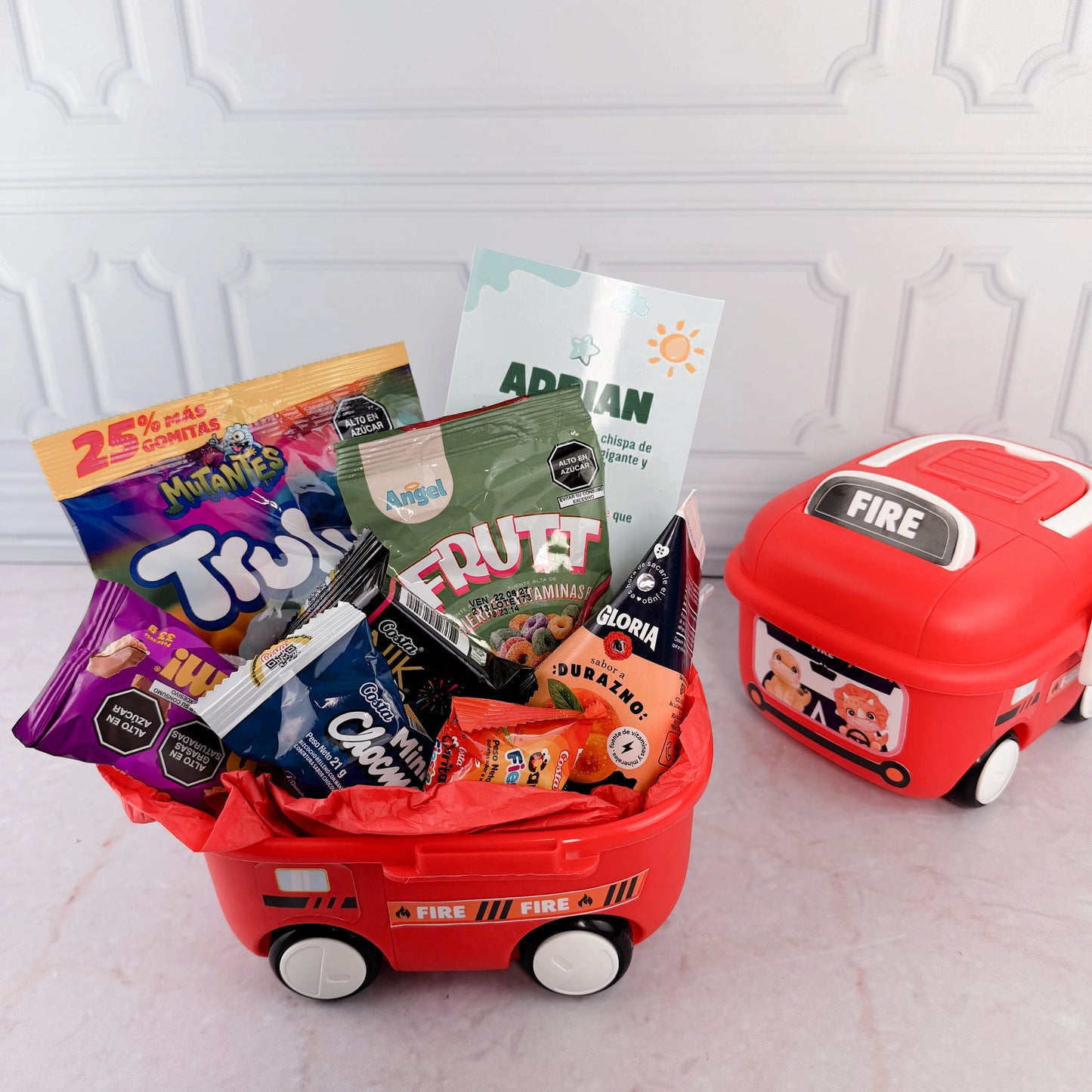 Pack Snack Carrito Bombero