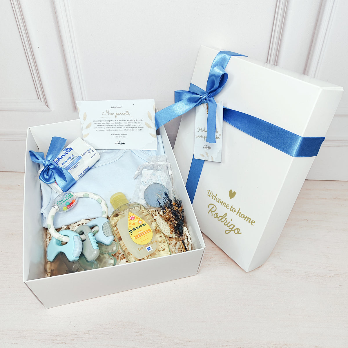 Pack Bienvenida Dulces Sueños Azul