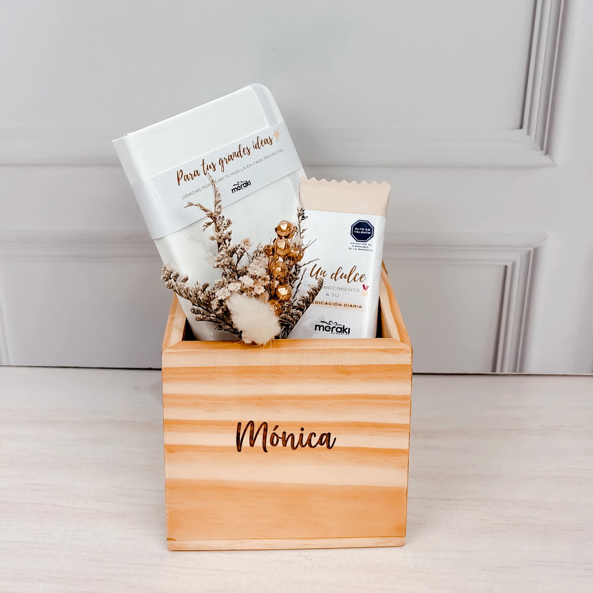 Caja de madera personalizada