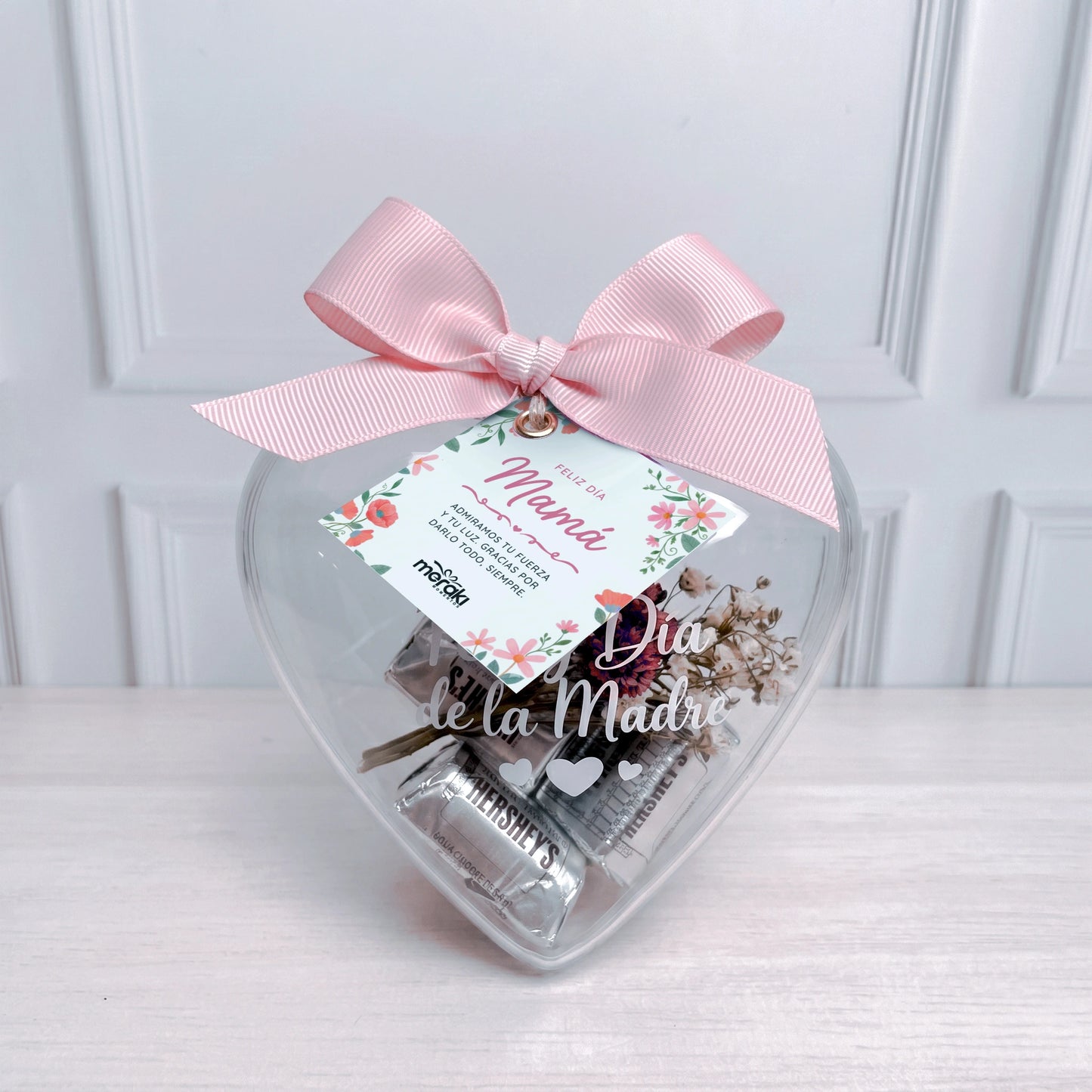 Corazón Acrílico Para Mamá