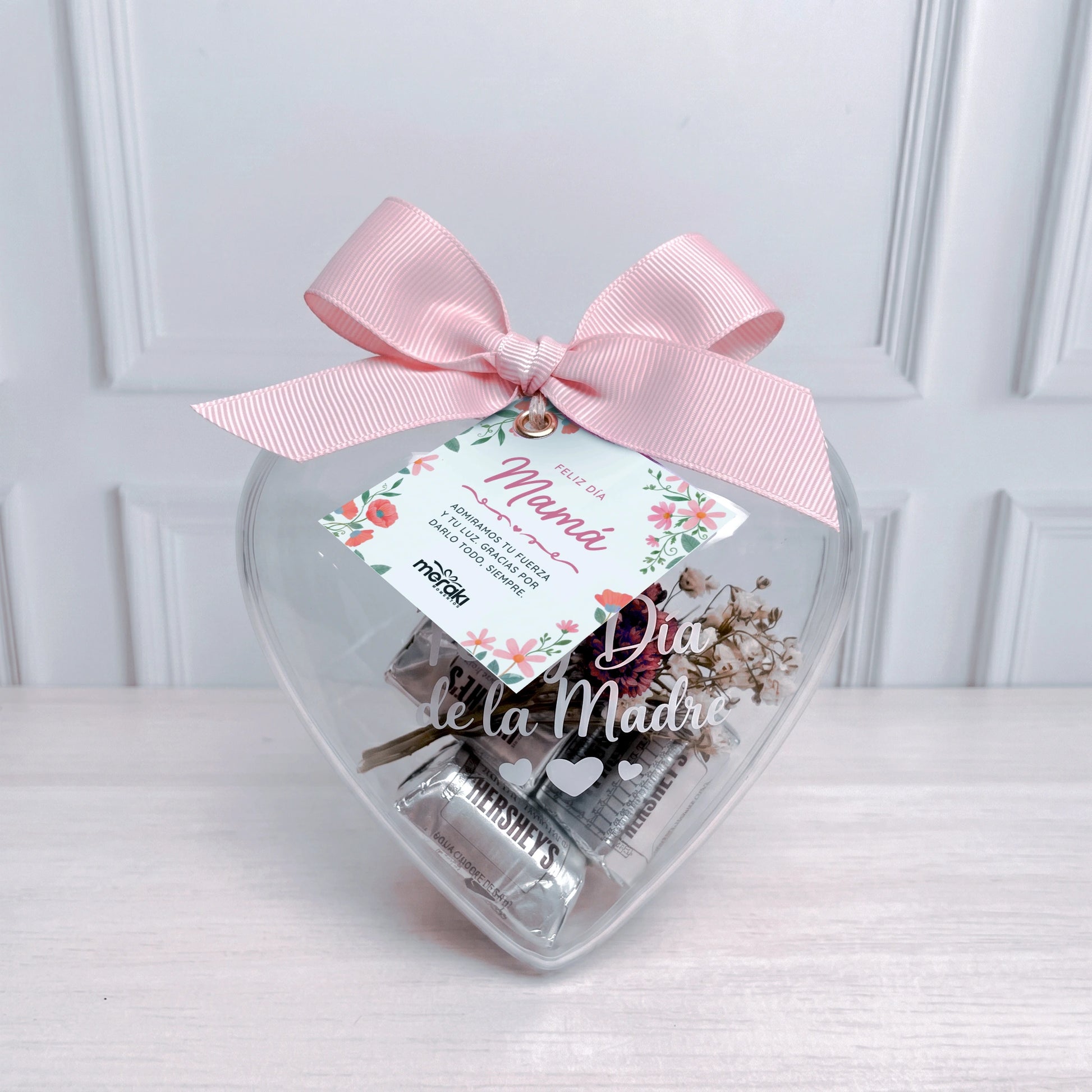 Corazón Acrílico Para Mamá