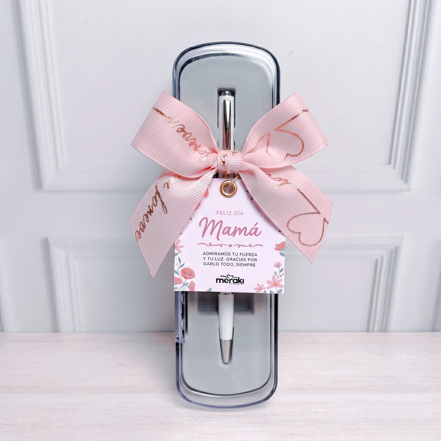 Estuche Y Bolígrafo Para Mamá