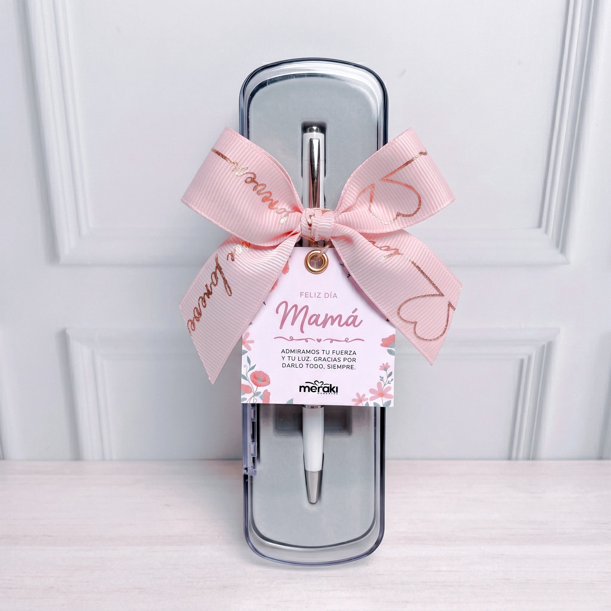 Estuche Y Bolígrafo Para Mamá