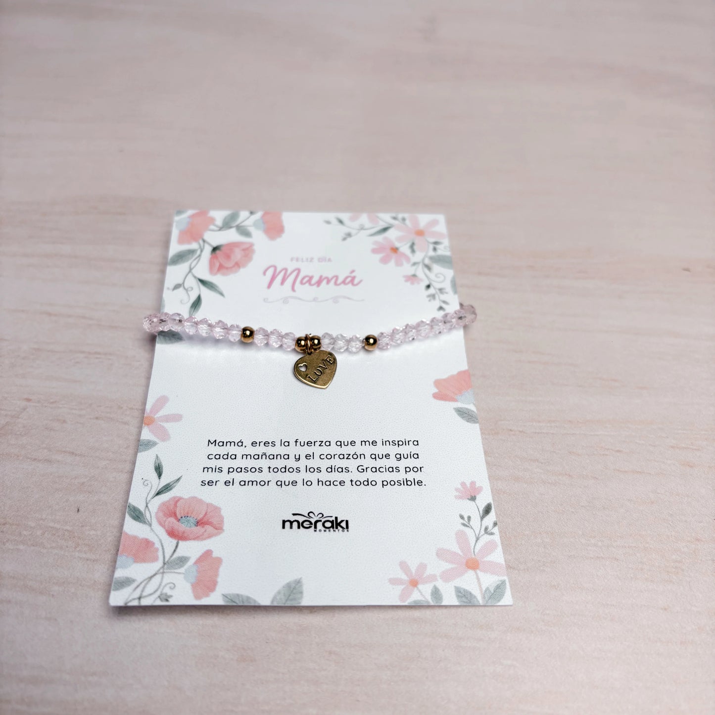 Pulsera Para Mamá Con Dije
