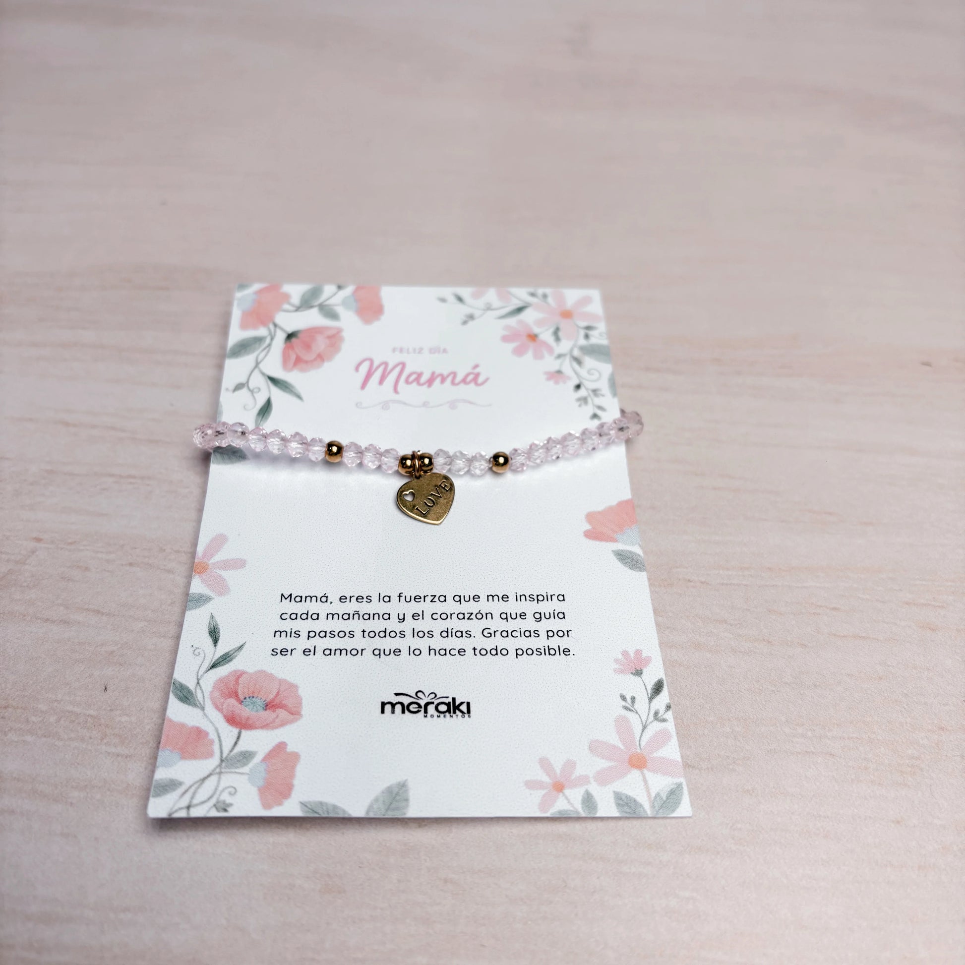 Pulsera Para Mamá Con Dije