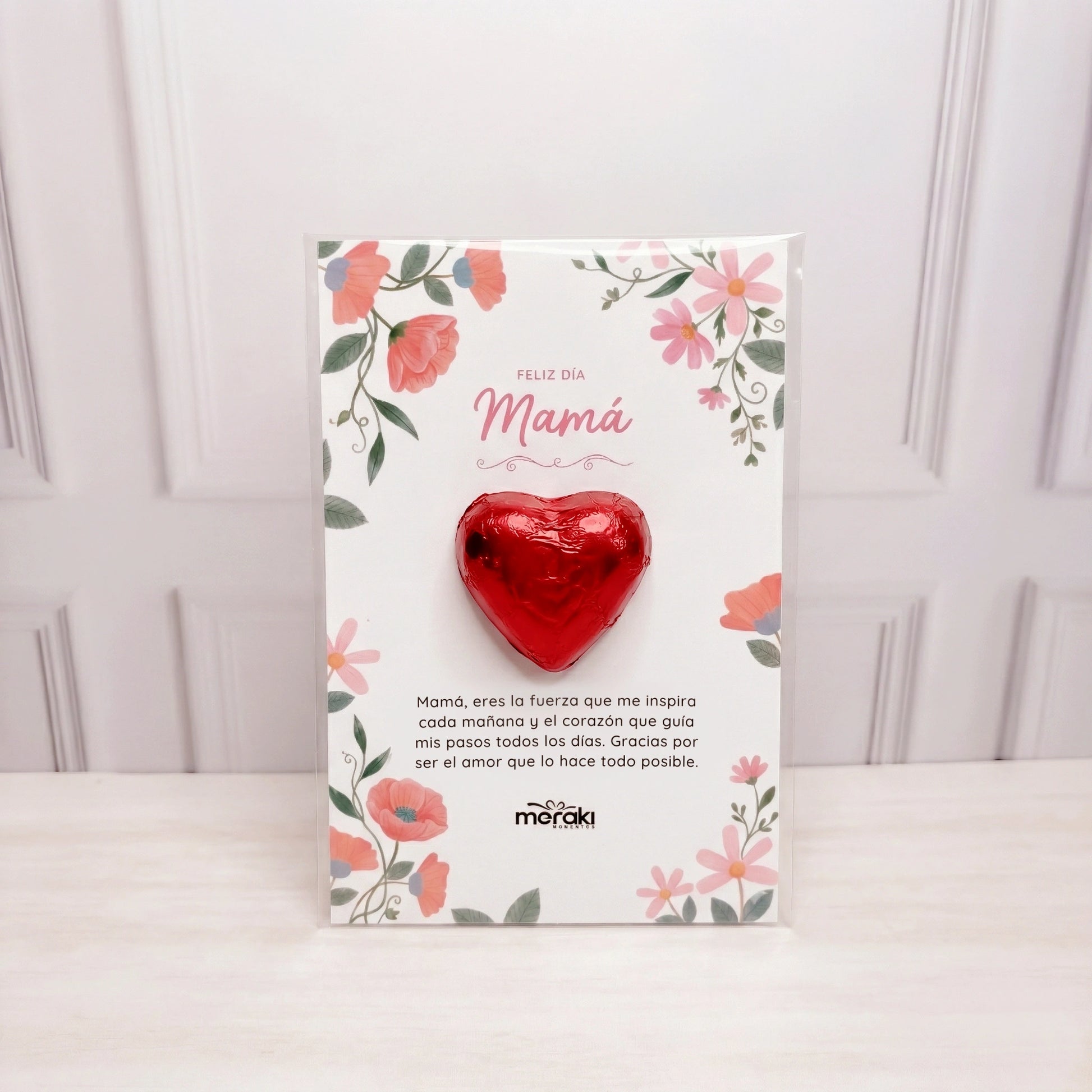 Tarjeta Con Chocolate Para Mamá