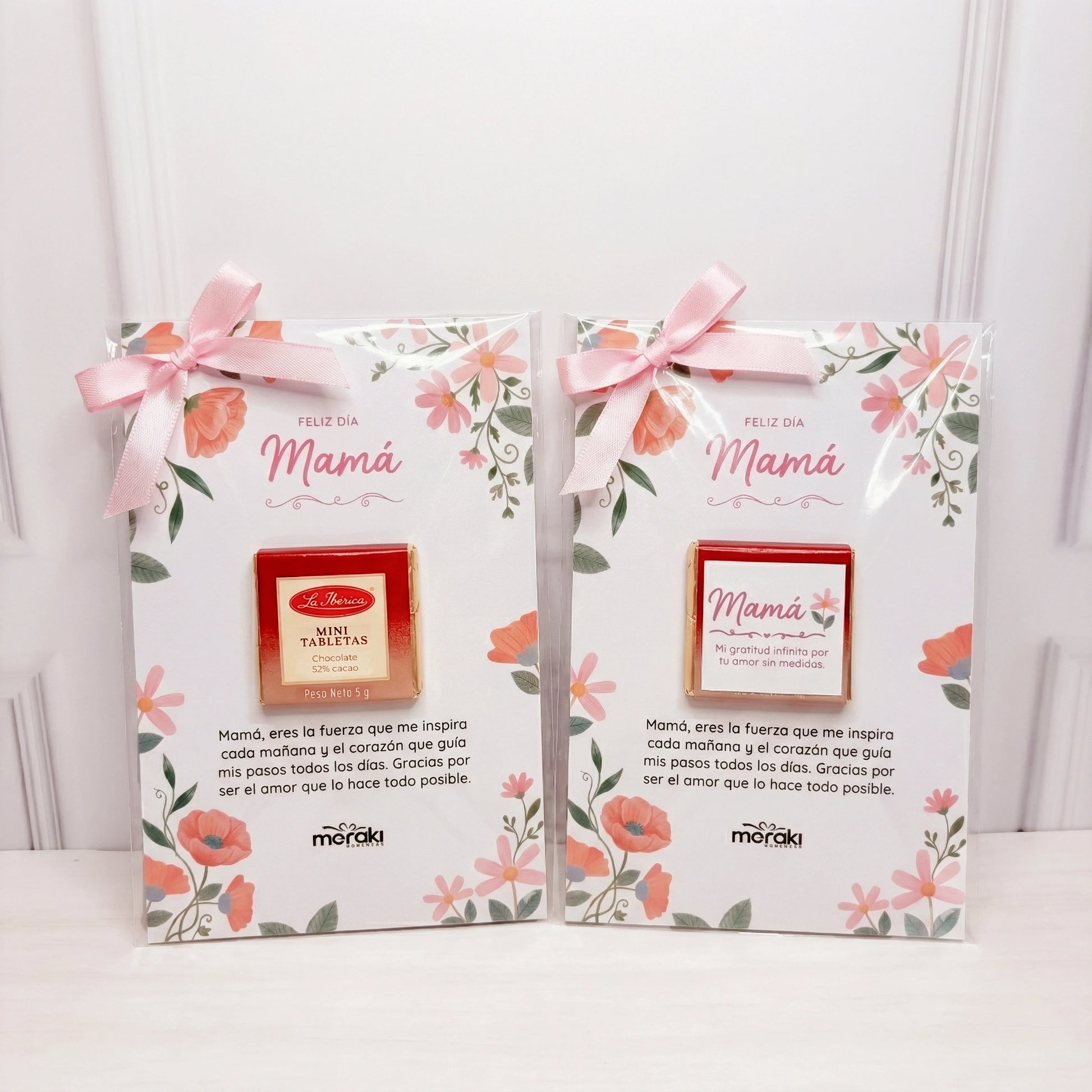 Tarjetas con Chocolates Para Mamá