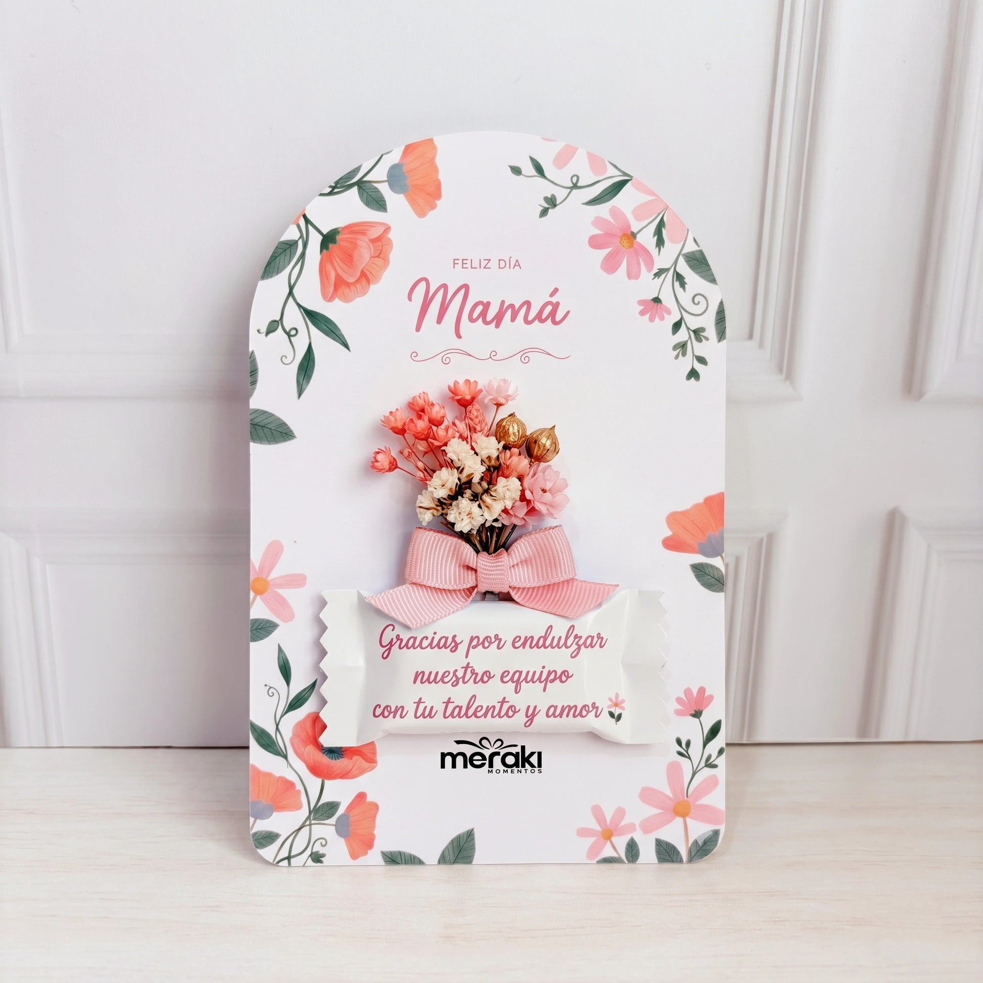 Tarjeta Con Dulce Para Mamá