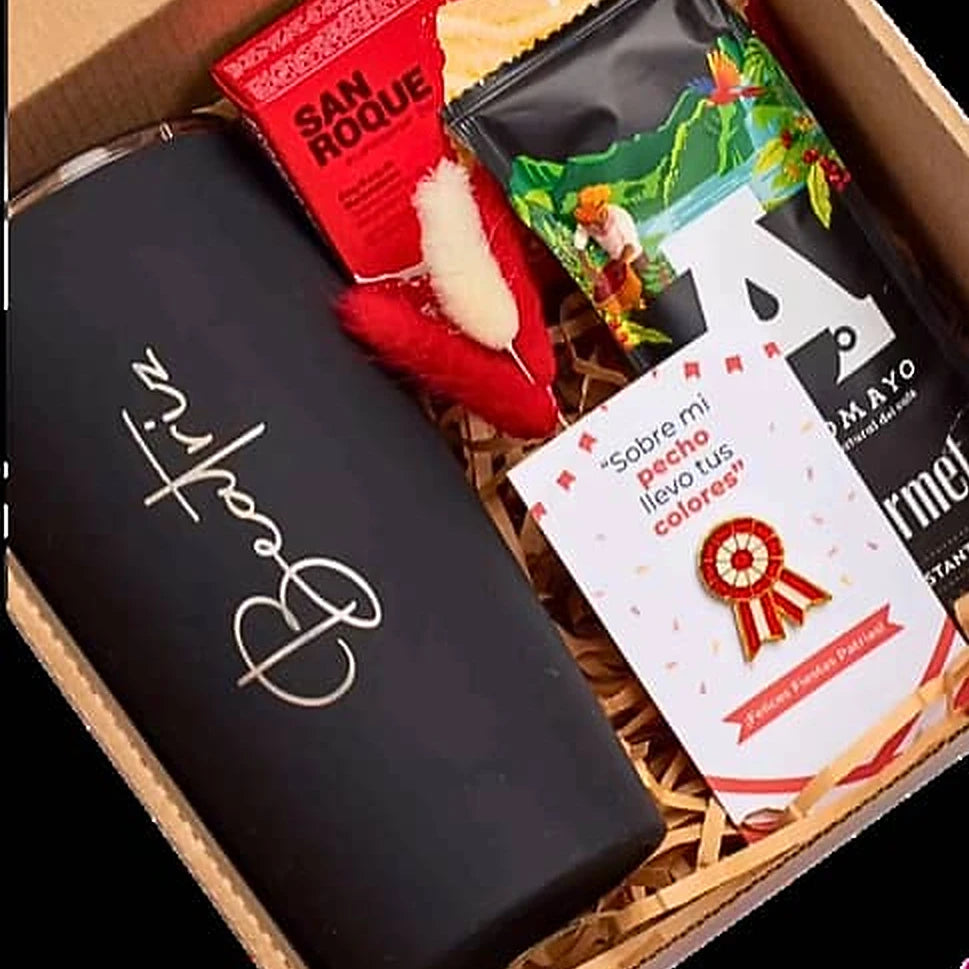 Box Personalizado con Vaso y Café