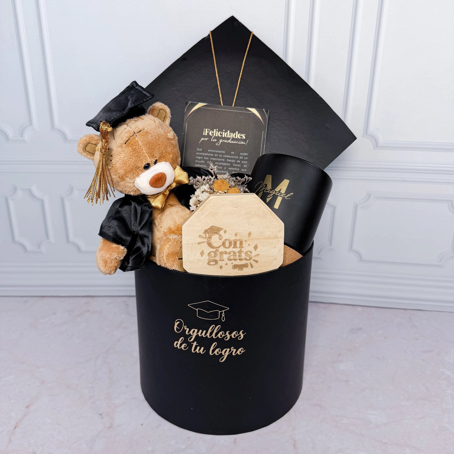 Box Birrete Honor & Logro