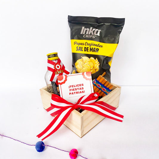 Box Fiestas Patrias Pisco Artesanal