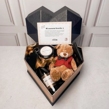 Box Corazón Black & Prosecco