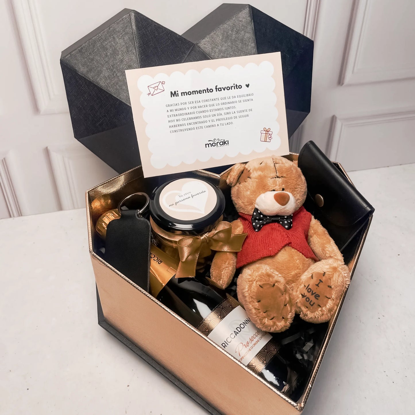 Box Corazón Black & Prosecco
