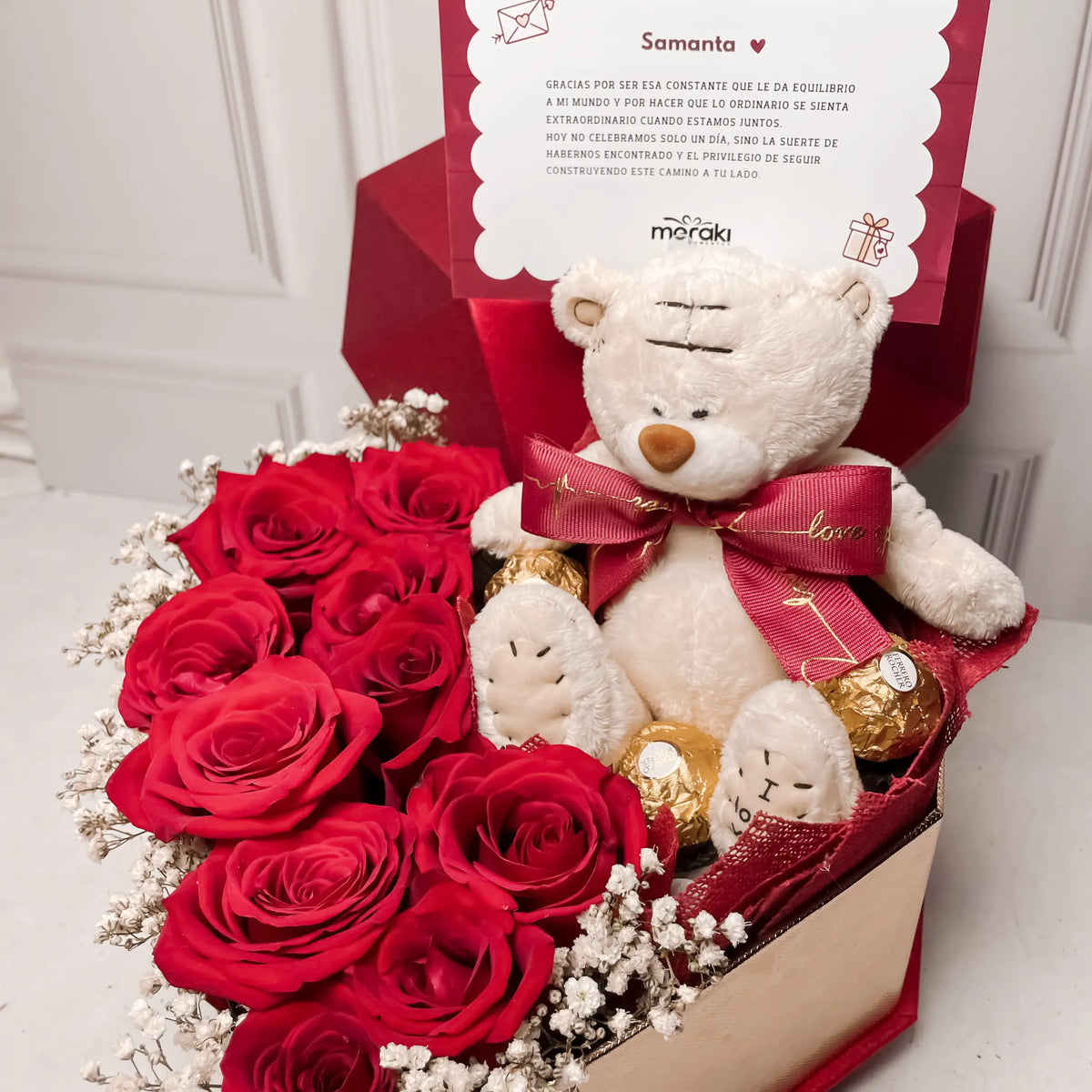 Box Corazón Pasión & Teddy