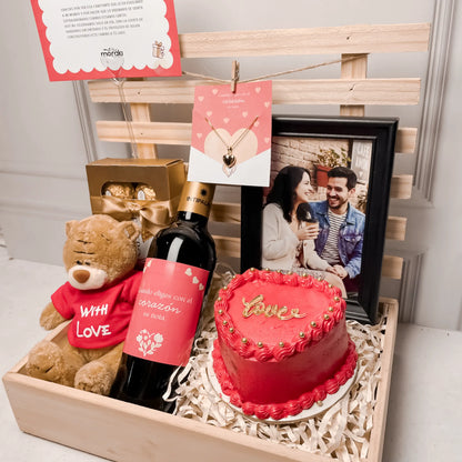 Box Dulce Romance & Vino