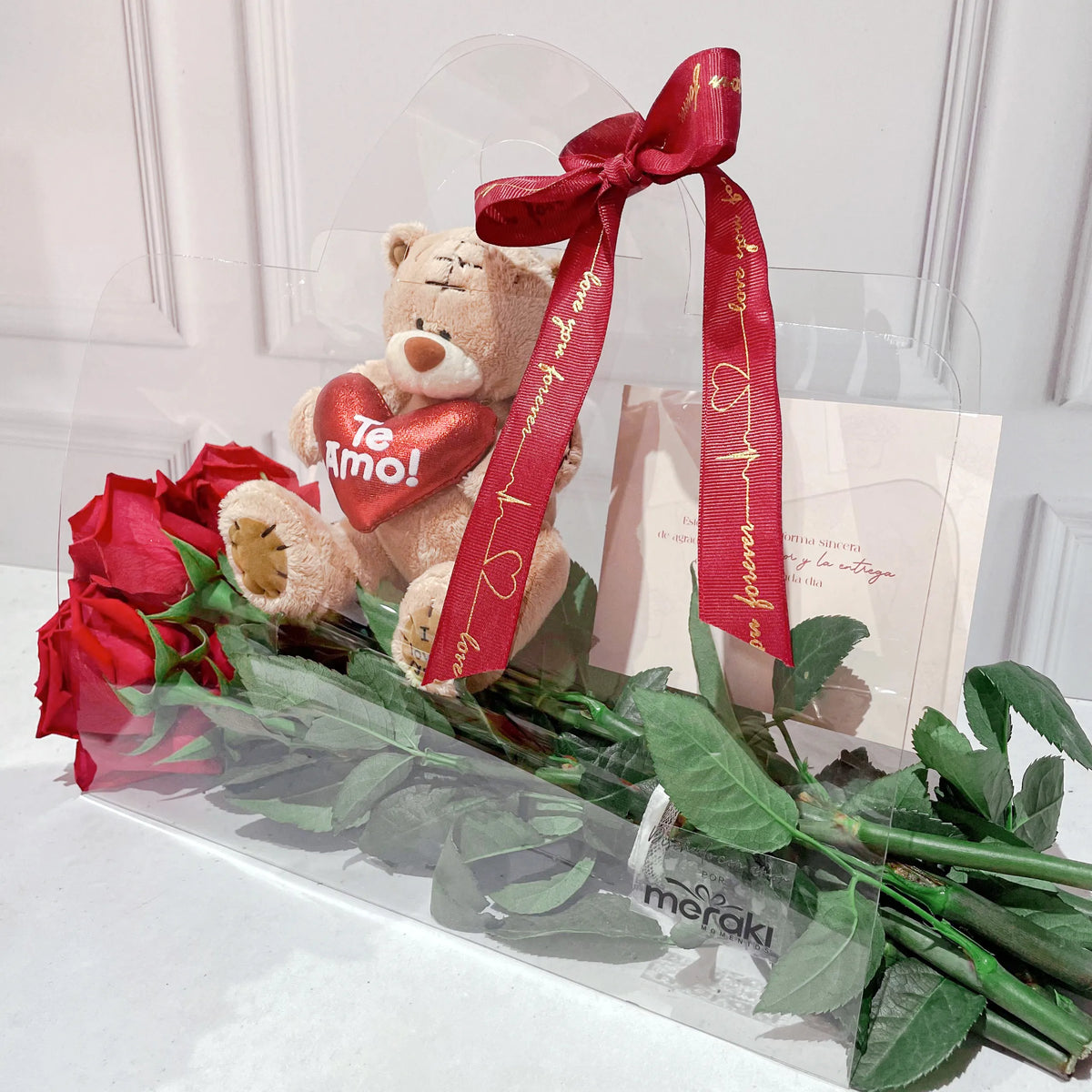 Pack Amor Infinito: Rosas & Teddy
