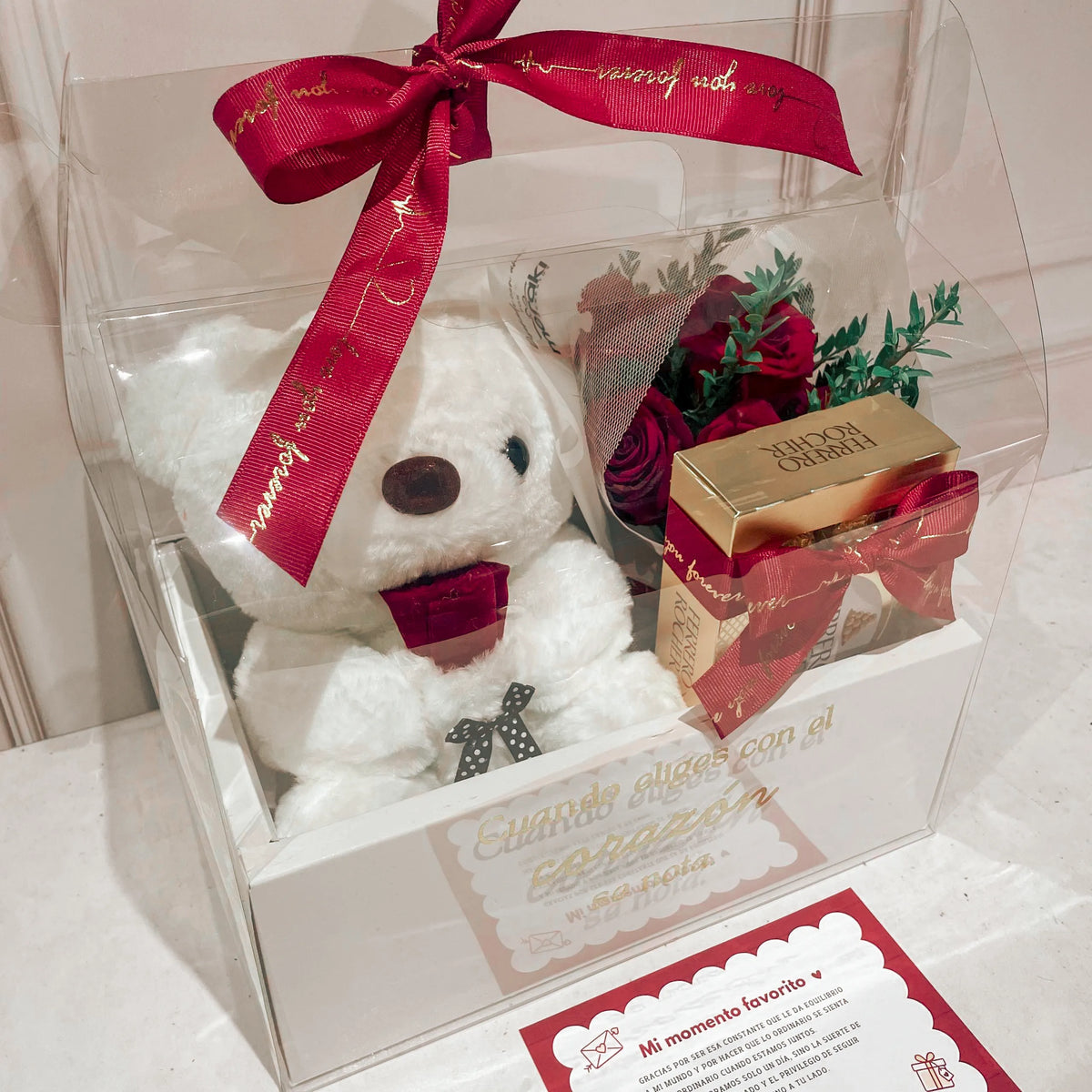 Box Premium Rosas & Dulce Ternura