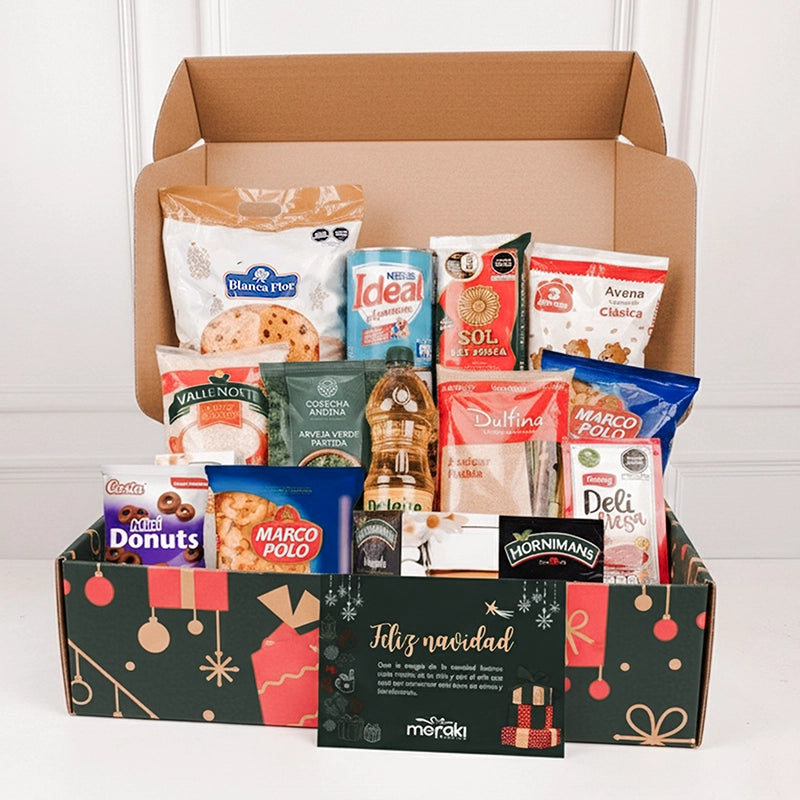 CANASTA CLÁSICA 4 - "BLANCA NAVIDAD"