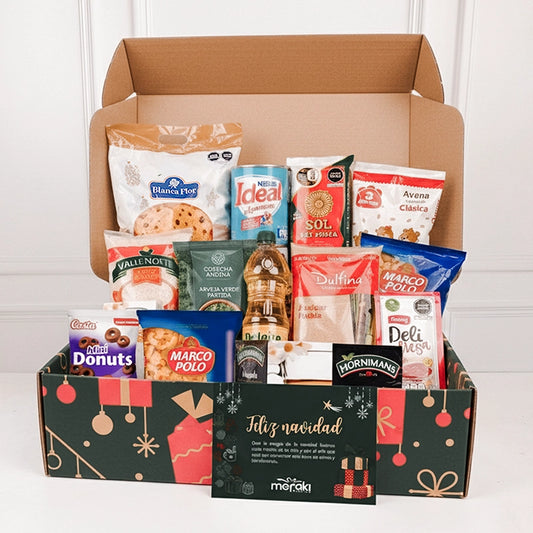 CANASTA CLÁSICA 4 - "BLANCA NAVIDAD"