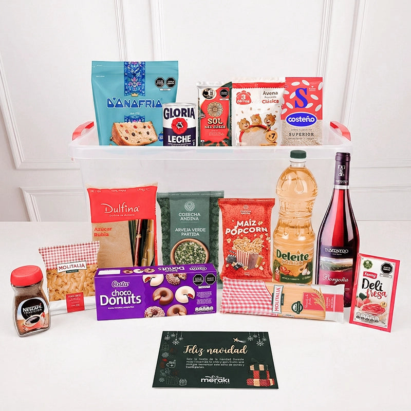 CANASTA CLÁSICA 6 - "LA TRADICIÓN NAVIDEÑA"