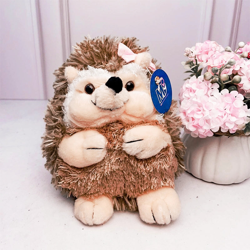 PELUCHE ERIZA CON LAZO