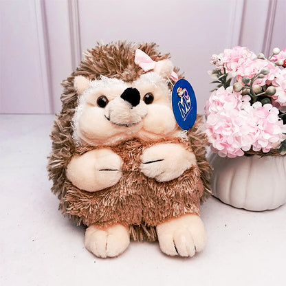 PELUCHE ERIZA CON LAZO