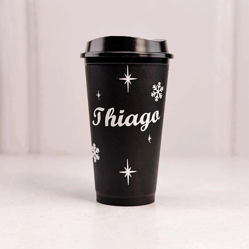 VASO CAFETERO DE PLÁSTICO 16 OZ